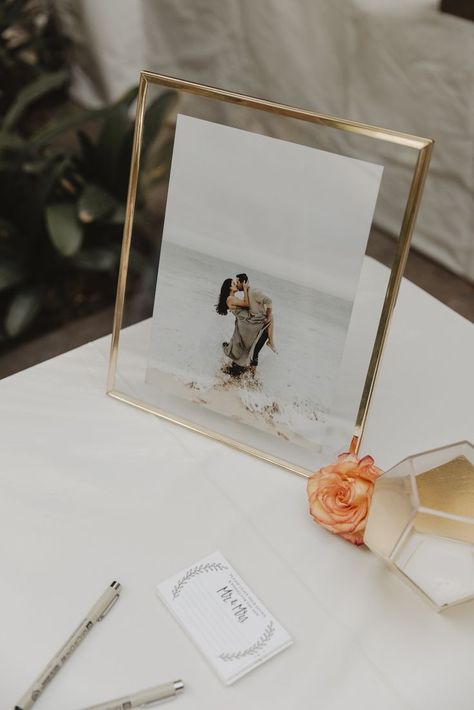 Engagement Photos Wedding Display, Gold Frames Wedding Decor, Wedding Framed Photos, Engagement Photo Centerpieces, Floating Frame Wedding Sign, Bridal Shower Photo Centerpieces, Wedding Table Picture Frames, Centerpiece With Picture Frame, Pictures For Wedding Decor