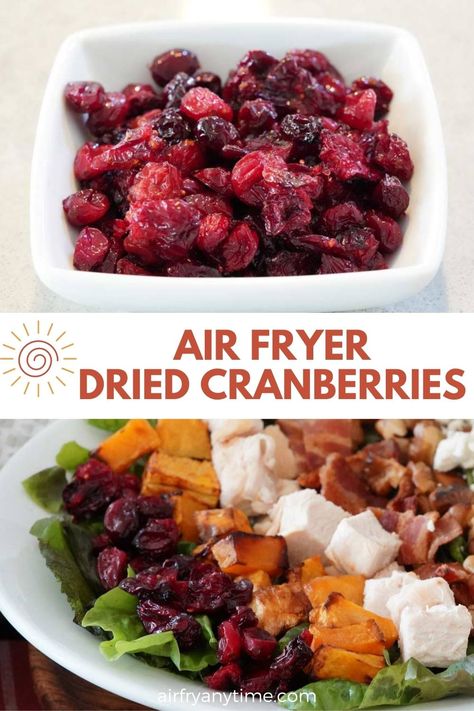 Air Fryer Dried Cranberries Can You Dehydrate In An Air Fryer, Dehydrate Cranberries In Air Fryer, Homemade Dried Cranberries, Ninja Air Fryer Dehydrator Recipes, How To Dehydrate Cranberries, Dehydrated Fruit In Air Fryer, Air Fryer Dehydrator Recipes, Dehydrating In Air Fryer, Dehydrate Ginger