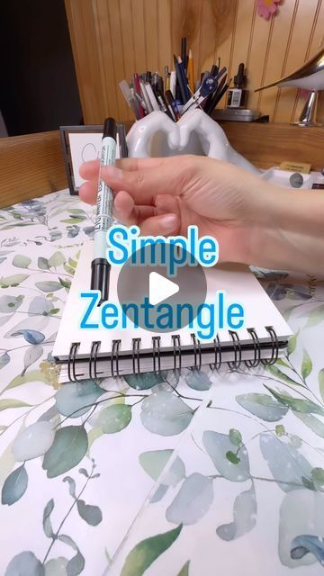 Zendoodle Art, Doodling Tutorial, Doodle Journal, Neurographic Art, Zentangle Ideas, Zentangle Tutorial, Doodle Ideas, Happy Sunday Everyone, Doodles Zentangles