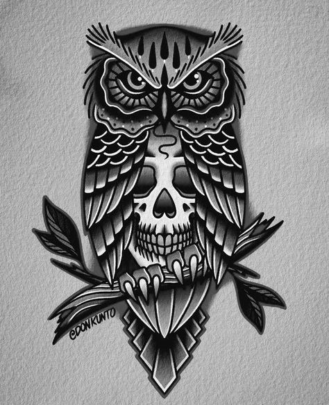 Owl Tattoo Traditional Black, Black And Grey American Traditional Leg Sleeve, New School Tattoo Designs Black And Grey, American Traditional Tattoo Design Black And Grey, Neo Traditional Tattoo Design Black And Grey, Black And White Neo Traditional Tattoo, Traditional Black Tattoo Sleeve, Dark American Traditional Tattoo, Traditional Tattoo Art Men