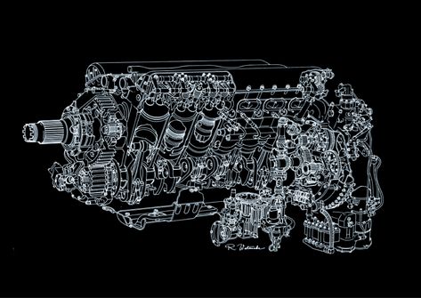 Packard RR Merlin 61 Cutaway Wallpaper -  Negative Industrial Engineering Wallpaper, Lego Blueprint, Mechatronics Engineering, Wallpaper Engine, Laptop Wallpaper Desktop Wallpapers, Industrial Engineering, Robot Concept, Military Girl, Car Service