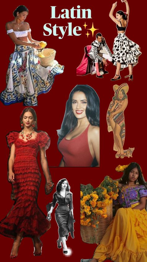 Cute aesthetic outfits inspired from Latin America Latin Outfits, Latin Aesthetic, Cute Aesthetic Outfits, Looks Aesthetic, Cute Aesthetic, Aesthetic Outfit, Latin America, Aesthetic Outfits, Outfits Aesthetic