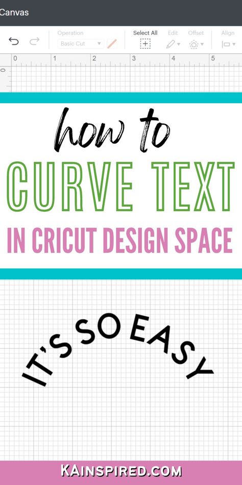 HOW TO CURVE TEXT IN CRICUT DESIGN SPACE Popular Fonts On Cricut Design Space, How To Make Font Wavy On Cricut, Cricut Design Space Fonts, Download Fonts To Cricut Design Space, How To Edit Text In Cricut Design Space, Beginner Cricut, Silouette Cameo, Cricket Machine, Circle Font