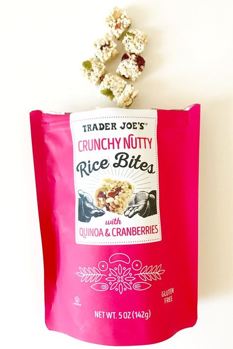 Rice Bites, Quinoa Pumpkin, Healthy Snacks For Work, Trader Joe's Products, Popsugar Food, Healthy Work Snacks, Snacks For Work, Sugar Cravings, Trader Joe