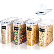 Check this out! Stickers Cooking, Storage Organisers, Dry Cereal, Beds Frames, Cereal Storage, Clothing Wardrobe, Cereal Containers, Cereal Dispenser, Label Marker