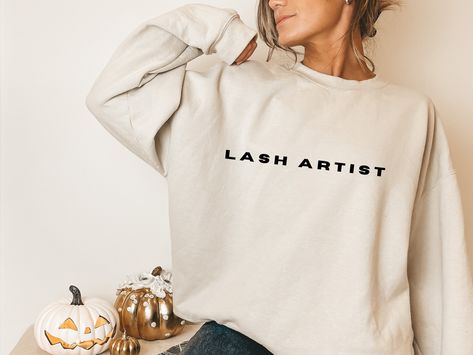 Happy shopping lash besties! 🖤 Artist Shirts, Beauty Therapist, Beauty Spot, Shirt Colour, Artist Gifts, Hijab Fashion Inspiration, For Lash, Lash Artist, Gifts For An Artist