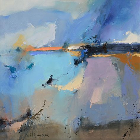 Peter Wileman Paintings, Peter Wileman, Marine Artist, Royal Society, Oil Painters, Abstract Painters, Abstract Art Landscape, Art Landscape, British Artist