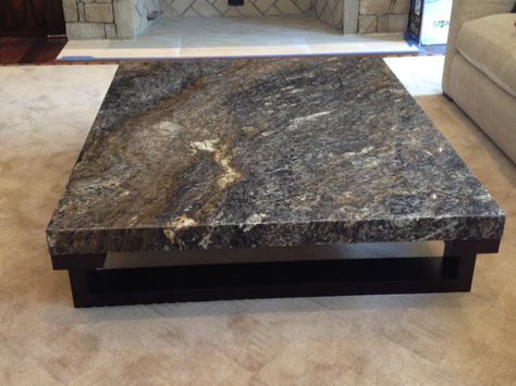 Cianitys Granite Table top Coffee Table Granite, Granite Kitchen Table, Granite Furniture, Granite Remnants, Granite Ideas, Granite Coffee Table, Granite Design, Centre Table Design, Centre Table Living Room