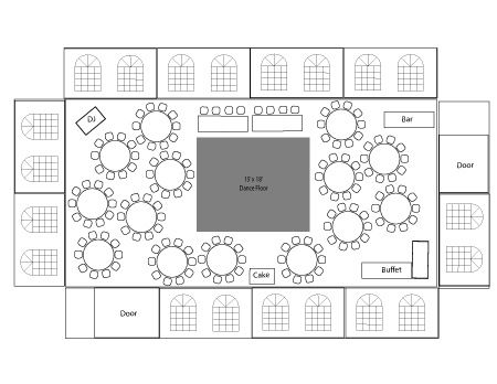 Basic setup for about 140 people! Wedding Tent Layout, Backyard Table Setting, Reception Table Layout, Wedding Reception Tables Layout, Wedding Table Layouts, Seating Arrangement Wedding, Wedding Reception Layout, Reception Seating Chart, Reception Layout