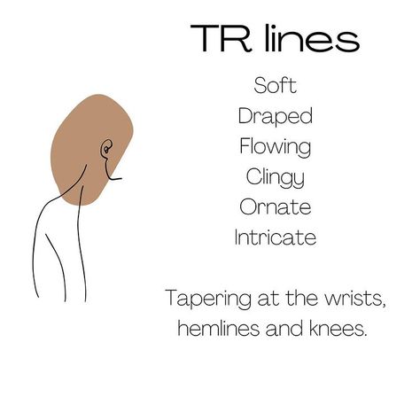 Theatrical Romantic Lines, Tr Kibbe, Theoretical Romantic Kibbe, Romantic With Ethereal Essence, Theatric Romantic Kibbe, Theatrical Romantic Style, Style Chart, Romantic Mood, Soft Summer