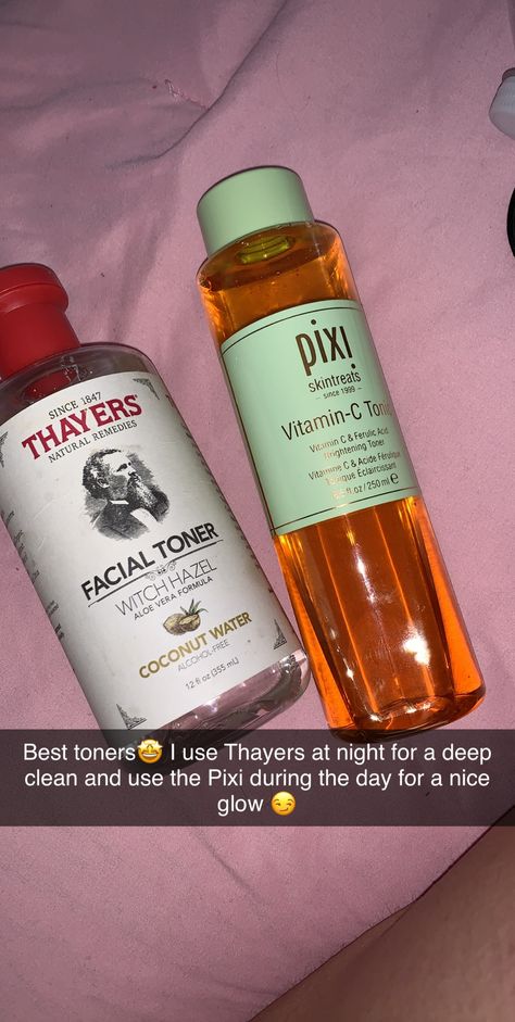 Face Toner For Black Women, Pixi Toner, Thayers Toner, Vitamin C Toner, Forehead Bumps, Korean Skin Care Secrets, Skincare Advice, Best Toner, Sleek Ponytail Hairstyles