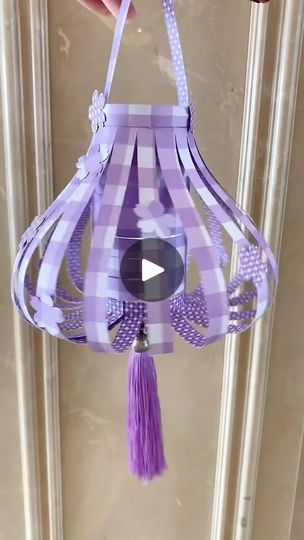 97 reactions | DIY Hanging Paper Lantern #kiddiesplayart #diy #diyartproject #papercraft #handmade #art #homedecor  #design #craft #doityourself #love #handmadegifts #crafts #home #diyprojects #homemade #decor #diyhomedecor #creative  #diycrafts  #smallbusiness #diyproject #handmadewithlove #crafting #barowear | Nicole Kidwell | LE SSERAFIM · Jewelry Paper Lanterns Diy Hanging, Lanterns Diy, Paper Lanterns Diy, Hanging Paper Lanterns, Paper Flower Wall Decor, Homemade Decor, How To Make Paper Flowers, Diy Art Projects, Paper Lantern