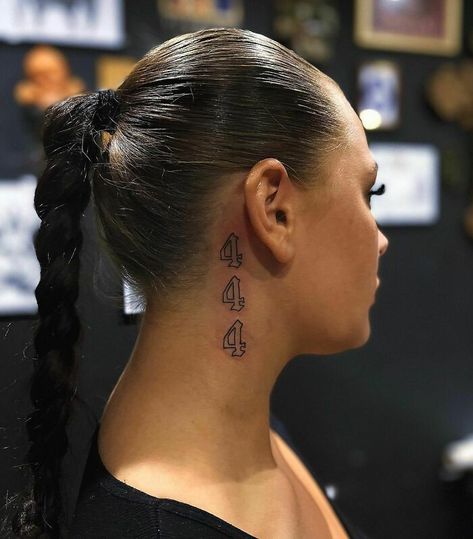 888 Neck Tattoo, 555 Neck Tattoo, 111 Tattoo Design, 222 Neck Tattoo, 333 Neck Tattoo, 999 Neck Tattoo, Angel Number Tattoo Neck, 777 Neck Tattoo, Angel Number 222 Tattoo