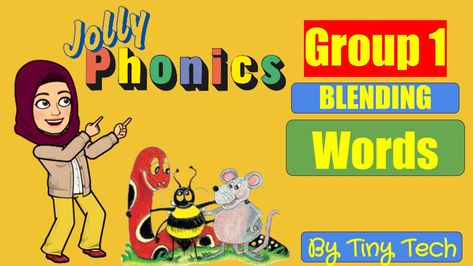 Jolly Phonics Activities, Phonics Blends, Phonics Practice, Phonics Sounds, Blend Words, English Language Arts High School, Phonics Lessons, Jolly Phonics, Compound Words