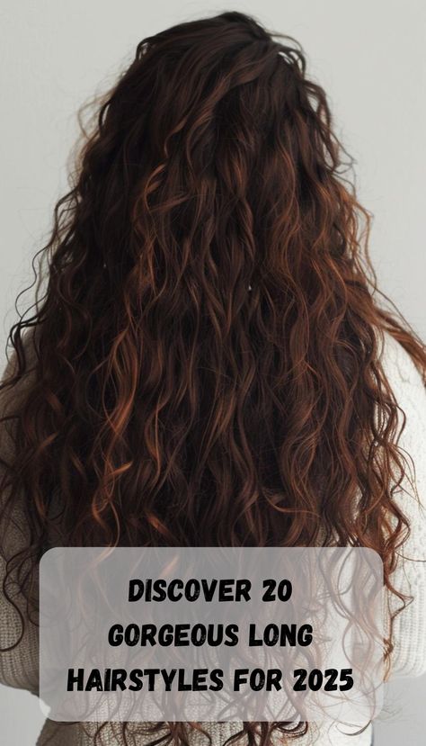 Get inspired by 20 gorgeous hairstyles perfect for long hair in 2025. From soft waves to elegant updos, these styles are sure to turn heads. Long Hairstyles For Thick Hair Wavy, Prom Hairstyles For Long Hair All Down Curls, Long Natural Wavy Hairstyles, Hair Styles For Wavy Hair Long, Hairstyles For Long Hair 2024, Wedding Hair For Long Hair, Long Hairstyles 2024 Trends Women, Evening Hairstyles For Long Hair, Long Wavy Hair Styles