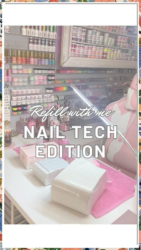 Achieve stunning nail art and beautiful manicures with our premium home tech station. At Home Nail Tech, Nail Tech Station, Nail Tech Table, Nail Tech Station At Home, Matted Nails, Nail Desk, Nail Station, Home Nail Salon, Nail Salon Design