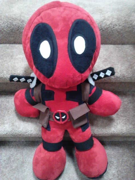 Deadpool Merch, Character Plushies, Deadpool Plush, Make Character, Dinosaur Plushie, Make A Dinosaur, Felt Plush, Christmas Lists, Deadpool Art