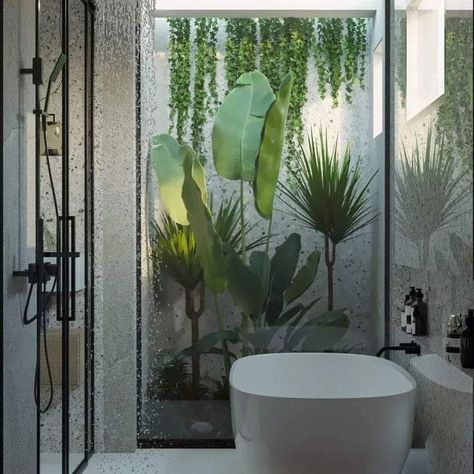 Bathroom Design ✨️ . . . . . #trendingpost #viralpost #instagramreels #bathroomtour #explorepage #beforeandafter #interiorbathroom #bathroomdesign #iplnews #bathroomdecor #rennovation Urban Bathroom Ideas, Bathroom Ideas Rustic, Kitchen Ideas Vintage, Vintage Kitchen Ideas, Urban Bathroom, 2024 Bathroom, Indoor Outdoor Bathroom, Boho Home Inspiration, Window In Shower