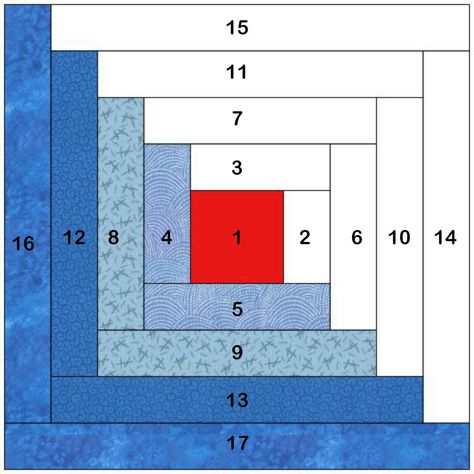 Learn the fast way to make the classic Log Cabin quilt block from fabric strips. Tutorial from NewQuilters.com #logcabinquilt, #easyquiltblocks, #quiltpiecing, #quiltsew, #quiltingforbeginners Log Cabin Squares, Log Cabin Quilt Designs, Small Panel Quilts Ideas Layout, Log Cabin Quilts Patterns Free, Log Cabin Quilt Blocks Free Pattern, Log Cabin Quilts Layouts, Classic Quilt Blocks, Log Cabin Patchwork, Quilt Instructions