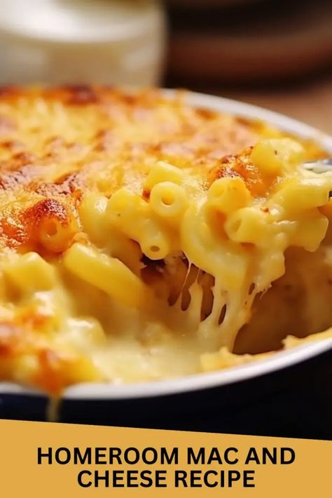 The Best Homemade Baked Mac And Cheese, Gourmet Mac And Cheese Recipe Baked, Home Maid Mac And Cheese, Homemade Baked Mac & Cheese, Baked Mac And Cheese Recipe With Dry Mustard, Easy Cheese Recipes, Classic Mac And Cheese, Kitchen Guide, Party Dishes