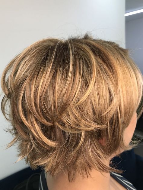 2023 Women's Haircuts, Neckline Haircut For Women, Med To Short Hair Styles, Short Layered Haircuts Over 50, Short Shaggy Bob Choppy Layers, "bixie" Haircut 2022, Short Pixie Bob Hairstyles, Pixie Bob Hair, Meg Ryan Hairstyles