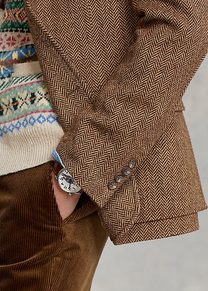 The RL67 Herringbone Jacket Ralph Lauren Herringbone Blazer, Herringbone Jacket Mens, Country Gentleman, Tweed Sport Coat, Herringbone Coat, Herringbone Jacket, Herringbone Blazer, Herringbone Tweed, Suits And Jackets