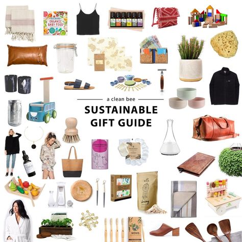 2018 Sustainable Gift Guide Sustainable Christmas Gifts, Sustainable Holiday, Valentines Bricolage, Thoughtful Gifts For Him, Sustainable Christmas, Eco Friendly Christmas, Zero Waste Gifts, Gift Guide For Him, Diy Gifts For Him