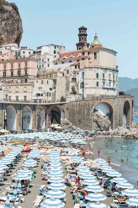 Atrani, Italy's smallest town | A guide to eight towns on Italy's Amalfi Coast that you shouldn't miss, including Positano, Furore, Ravello, Praiano, and more! #positano #amalfi #amalficoast #atrani #ravello #praiano #furore #travel #italy Atrani Italy, Amalfi Coast Travel Guide, Amalfi Coast Towns, 10 Days In Italy, Amalfi Coast Itinerary, Plan A Vacation, Italy Trip Planning, Amalfi Coast Travel, Italy Itinerary