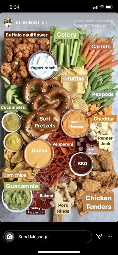 Bbq Corn, Appetizer Board, Turkey Pepperoni, Beef Sticks, Buffalo Cauliflower, Pea Pods, Corn Chips, Snack Attack, Pepper Jack