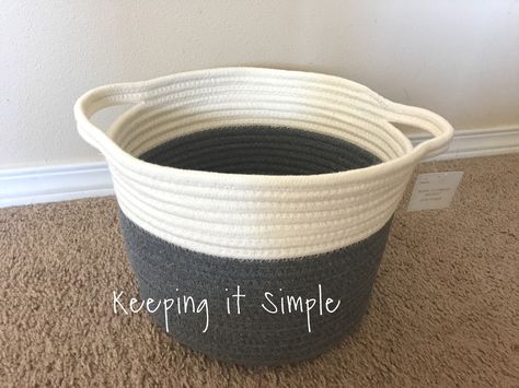 Homemade Baskets Diy, Coiled Rope Basket Diy No Sew, Rope Baskets Diy Tutorials, Diy Rope Design, Easy Diy Fashion, Diy Decoration Ideas, Diy Fashion Trends, Diy Generator, Diy Rope Basket