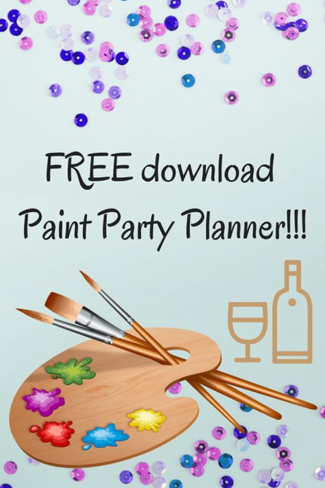 Paint And Sip Party Ideas, Paint Party Ideas For Kids, Diy Paint Night, Paint Party Ideas, Wine Paint Party, Canvas Paint Party, Host Ideas, Paint And Sip Party, Art Paint Party