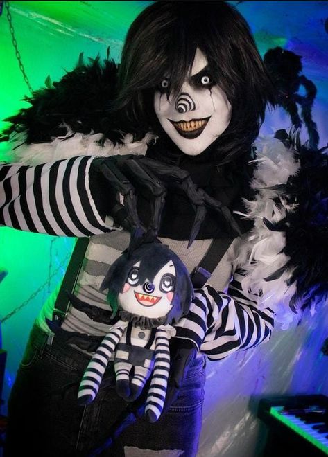 Jack Creepypasta, Creepypasta Cosplay, Creepypasta Funny, Ticci Toby, Creepypasta Cute, Cute Clown, Laughing Jack, Creepypasta Characters, Best Cosplay