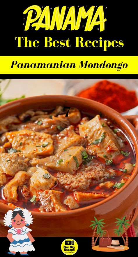 Panamanian Food Recipes, Noodle Recipes Chicken, Panamanian Recipes, Tripe Stew, Panama Recipe, Central American Food, Panamanian Food, Native American Food, Latin American Recipes