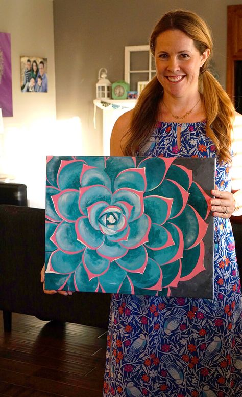 kelleys-finished-painting Paint Night Snack Ideas, Wine And Paint Night Ideas, Wine And Paint Ideas, Diy Art Paintings Easy Canvases, Painting Party Ideas Canvases, Wine And Paint Party Ideas, Wine And Paint Party Ideas Canvases Easy, Hoa Activities, Diy Paint And Sip Party Canvas Art