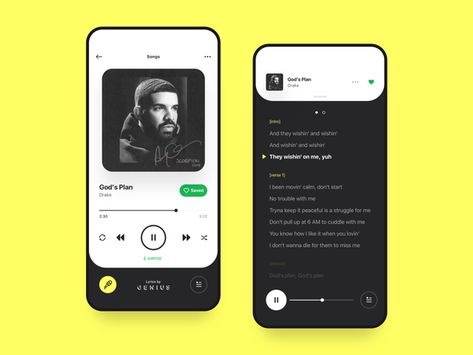 Gym App, Music App Design, Music Player App, Vertical Video, Movie App, Color Design Inspiration, Mobile App Design Inspiration, Mobile Music, App Design Inspiration