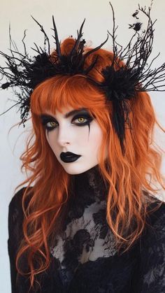 Get ready to enchant and delight this Halloween with our creative costume ideas! For more details, click the link and get inspired to stand out this Halloween! 🎃 Vampire Chic, Creative Costume Ideas, Hairstyles Creative, Vampire Hair, Creature Of The Night, Creative Costume, Spooky Ideas, Halloween Hairstyles, Vampire Costumes