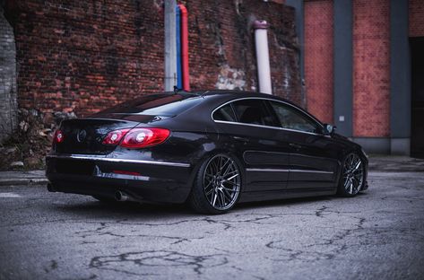 Beast ModeOn: Stealthy Black VW CC Featuring Crystal Clear Headlights Vw Cc R Line, Bmw E46 Sedan, E46 Sedan, Volkswagen Passat Cc, Vw Passat Cc, Bmw Art, Vw Cc, Vw Group, Volkswagen Cc