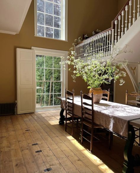 Heritage Colours, Cornwall Cottage, Edward Bulmer, Hall Painting, Turquoise Room, Hallway Colours, Natural Paint, Interior Design Moodboard, Timeless Interior