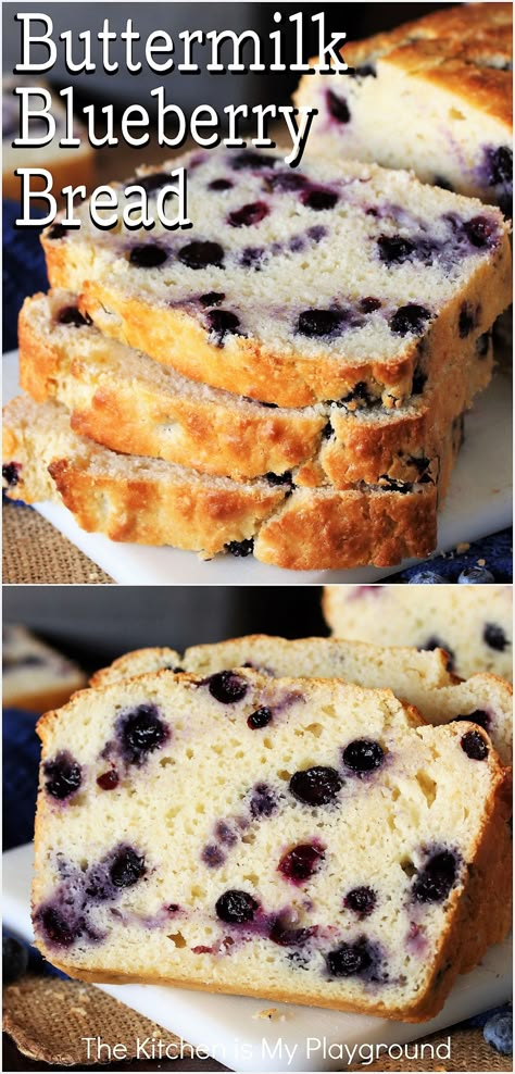 Buttermilk Blueberry Bread Recipes Using Buttermilk And Blueberries, Blueberry Bread Loaf, Blueberry Sweet Bread, Buttermilk Loaf Bread, Blueberry And Buttermilk Recipes, Quick Bread Using Buttermilk, Quick Breads Made With Buttermilk, Easy Buttermilk Bread Recipes, Breads Made With Buttermilk