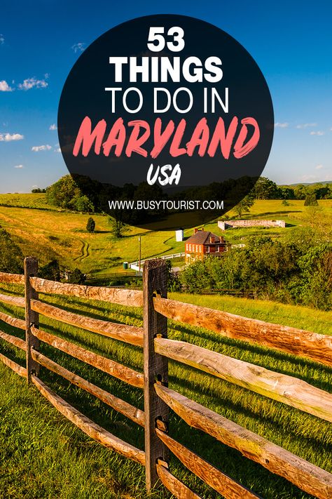 What To Do In Maryland, Fun Things To Do In Maryland, Maryland Vacation Ideas, Maryland Bucket List, Things To Do In Baltimore Maryland, Places To Visit In Maryland, Things To Do In Maryland, Maryland Day Trips, Maryland Vacation