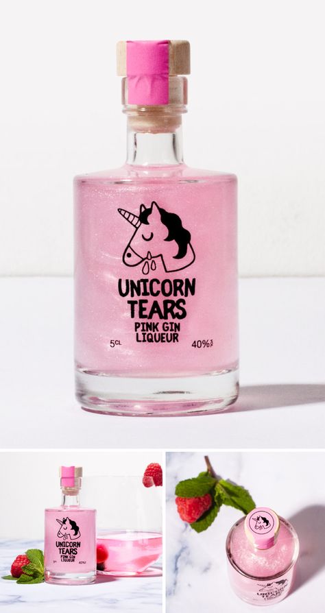 Unicorn Stuff, Unicorn Tears, Gin Liqueur, Unicorn Life, Unicorn Fashion, Glitter Rosa, Pink Gin, Valentines Day Presents, Unicorns And Mermaids