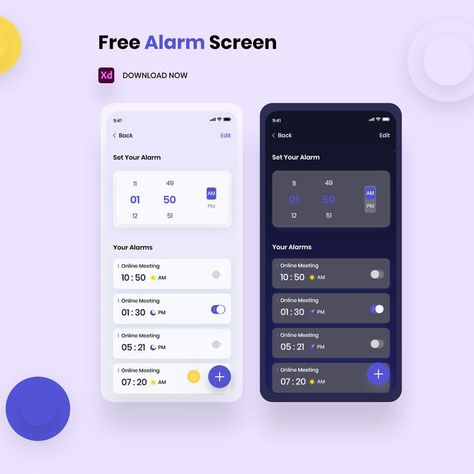 Ios Screen, Alarm App, Scheduling App, Ux Mobile, Phone Screens, App Ui Design, Screen Design, Alarm Set, Ux Ui