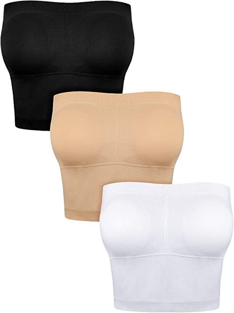 Tube Top Bra, Tube Bra, Top Bra, Strapless Bandeau, Bandeau Bra, Everyday Bra, Beautiful Curves, Padded Bras, Nice Tops