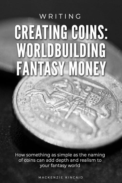 Creating Coins: Worldbuilding Fantasy Money. How something as simple as the naming of coins can add depth and realism to your fantasy world. Worldbuilding Guide, Fantasy Money, Fantasy Worldbuilding, Words Writing, Writing Images, Writers Help, Fantasy Writer, Writing Fantasy, Writers Notebook