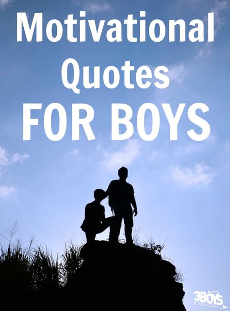 Pin4 Tweet Share +1 Stumble EmailAs a mother to sons, I’m always looking for ways to help them get motivated and stay motivated, especially when it comes to sticking with something that might be tough. If they have a tough test coming up or if they’re trying to learn a new sport, we want them […] Quotes For Teenage Son, Inspirational Quotes For Son, Boys Inspirational Quotes, Baseball Motivational Quotes, Quotes For Your Son, Grandson Quotes, Quotes For Boys, Citation Encouragement, Motivational Quotes For Kids