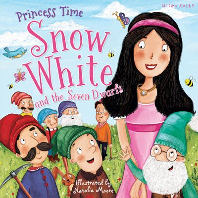 Princess Time Snow White and the Seven Dwarfs - Miles Kelly  - 1 Fiction Books For Kids, Traditional Fairy Tales, Childrens Library, Bedtime Reading, Fairy Tale Books, Snow White And The Seven Dwarfs, The Seven Dwarfs, Fairy Tale Characters, Find Friends