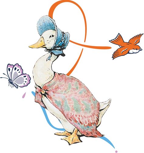 Jemima Puddle-duck - Peter Rabbit Peter Rabbit Characters, Duck Wallpaper, Duck Pins, The Burrow, Penguin Random House, Penguin Books, Beatrix Potter, Peter Rabbit, Rooster