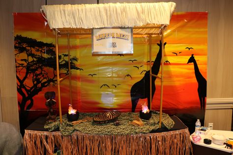 Safari Vbs, Kingdom Vbs, Vbs Decorations, Snack Station, Vacation Bible School, Bible School, Open House, Tanzania, Close Up