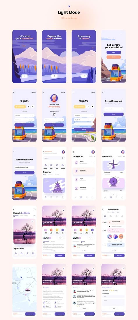 Tracoo - Travel App UI Kit Perfect App UI Kit for Travel Booking Travel App Design, การออกแบบ Ui Ux, Creative App Design, Ui Ux Portfolio, Ui Ux Case Study, Desain Ux, Application Ui Design, Login Ui, App Design Ideas