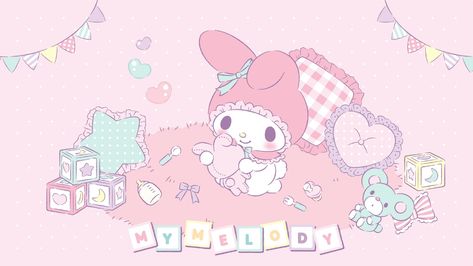 Sanrio Widget, Widget Medium, Melody Wallpaper, My Melody Wallpaper, Hello Kitty Themes, Tablet Wallpaper, Pastel Pink Aesthetic, Bullet Journal Writing, Hello Kitty Pictures